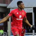 Chuks Aneke scored twice in the 4-0 win over Peterborough
