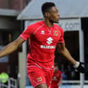 Chuks Aneke scored twice in the 4-0 win over Peterborough