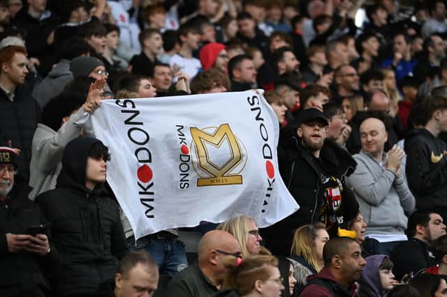 MK Dons fans