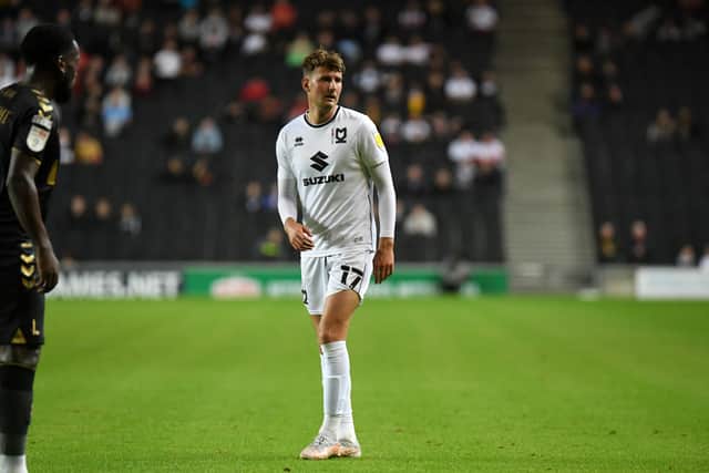 Ethan Robson has stood out since arriving at MK Dons on loan from Blackpool