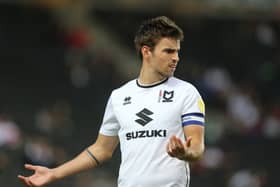 Matt O’Riley has been in excellent form for MK Dons this season, wearing the captain’s armband and scoring in the 2-2 draw with Ipswich Town
