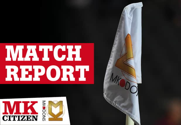 MK Dons 2-0 Accrington Stanley: Goal from Mo Eisa and Matt O’Riley win it for Dons