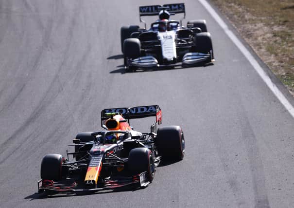 Sergio Perez was voted Driver of the Day at the Dutch Grand Prix as he took his Red Bull Racing car from the back to finish eighth. Team-mate Max Verstappen cruised to a home victory