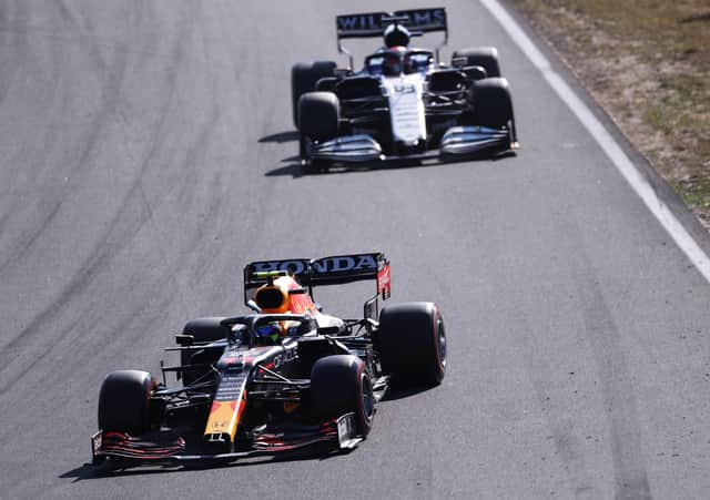 <p>Sergio Perez was voted Driver of the Day at the Dutch Grand Prix as he took his Red Bull Racing car from the back to finish eighth. Team-mate Max Verstappen cruised to a home victory</p>