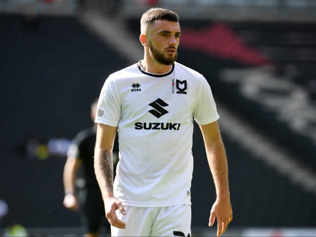 <p>Tottenham loanee Troy Parrott missed the Cheltenham game last Saturday after going away on international duty. He and Max Watters, on loan from Cardiff City, could return for MK Dons tomorrow against Portsmouth</p>