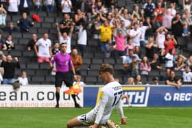 Ethan Robson said there is no better feeling than scoring after he netted the winner in the 1-0 win over Portsmouth at Stadium MK