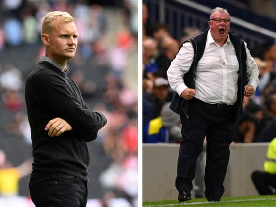Liam Manning and Steve Evans may be contrasting figures on the touchline, but the Dons head coach said there is no right or wrong way to manage from the dugouts