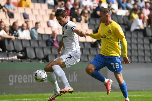 O’Riley has also captained MK Dons this season