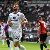 Troy Parrott said he feels confidence he can score in every game he plays at the moment with the number of chances MK Dons are creating for him 