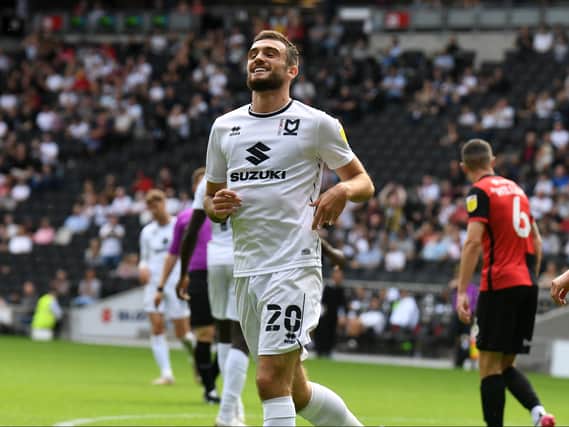 Troy Parrott said he feels confidence he can score in every game he plays at the moment with the number of chances MK Dons are creating for him 