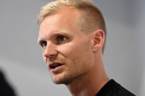 MK Dons head coach Liam Manning