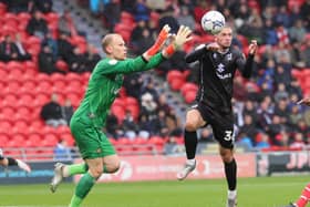 Max Watters was starved of clear-cut chances against Doncaster Rovers on Saturday