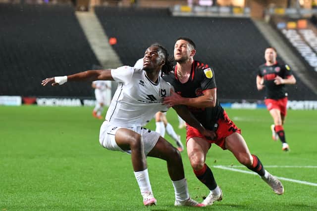 Peter Kioso believes he has returned to MK Dons a man, after leaving as a kid