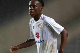 Peter Kioso came through the academy at MK Dons before leaving in 2018 for Hartlepool United. Now 22, the defender is back on loan from Luton Town.
