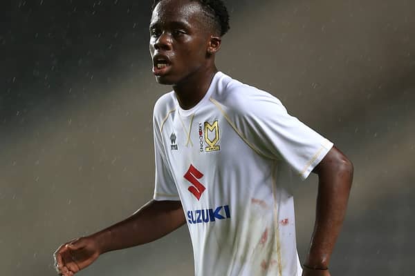 Peter Kioso came through the academy at MK Dons before leaving in 2018 for Hartlepool United. Now 22, the defender is back on loan from Luton Town.