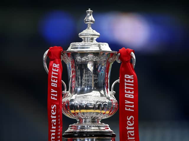 <p>The FA Cup trophy</p>