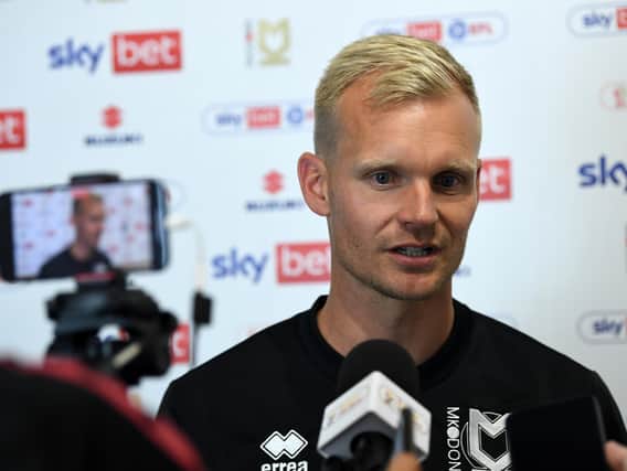 Liam Manning is excited for his first taste of FA Cup football when MK Dons take on Stevenage in the first round at Stadium MK next month