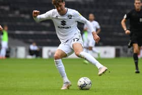 Ethan Robson has missed Dons’ last two games with a hamstring injury and is unlikely to feature against Rotherham United tomorrow