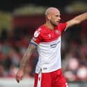 Stevenage captain Scott Cuthbert