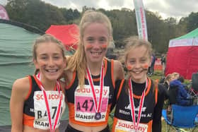 Orla Enright, Olivia Chilton and Elsie Jacobs