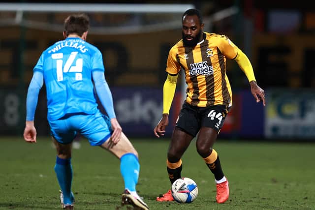 Hiram Boateng was out of favour at MK Dons last year and spend the season on loan at Cambridge United where he helped the U’s to the League Two title