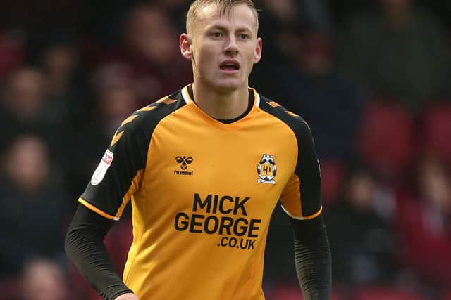 Harry Darling made more than 70 appearances for Cambridge United before making the move to MK Dons in January