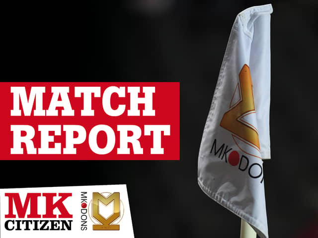 MK Dons were held to a goal-less draw at Stadium MK against Gillingham on New Year’s Day 