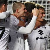 Max Watters and Scott Twine both bagged braces in the 4-1 win over Cambridge United on Saturday, with Twine providing assists to both of Watters’ strikes