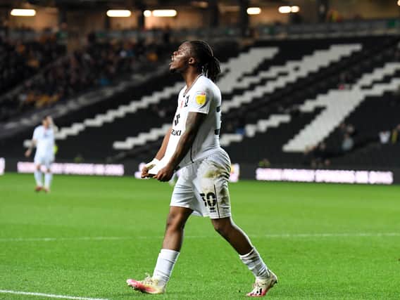 Peter Kioso has been impressive on his loan spell from Luton Town this season