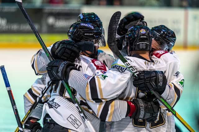 <p>MK Lightning are in hot form in the NIHL, claiming another four-point weekend in the NIHL. Pic: Tony Sargent</p>