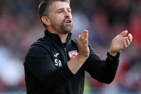 Morecambe manager Stephen Robinson revealed his side’s plans to stop MK Dons on Saturday