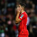 Leyton Orient’s Ruel Sotiriou missed the first penalty in the shoot-out while all other nine takers scores as MK Dons progressed in the Papa John’s Trophy