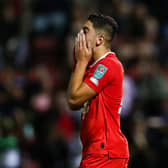 Leyton Orient’s Ruel Sotiriou missed the first penalty in the shoot-out while all other nine takers scores as MK Dons progressed in the Papa John’s Trophy