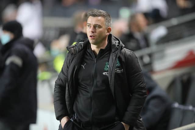 Plymouth Argyle manager Steven Schumacher was satisfied with a point againat MK Dons
