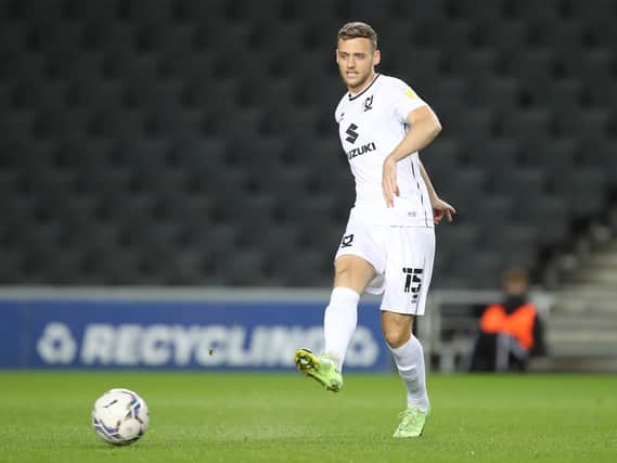 Aden Baldwin has had to be patient to get games this season