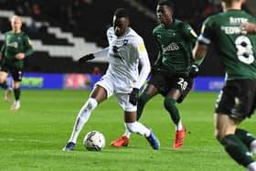 Mo Eisa missed out on the home game with Oxford on Saturday, as did Scott Twine and Peter Kioso, following covid protocols