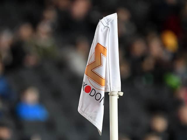 <p>MK Dons’ game with Burton Albion was postponed because of covid</p>