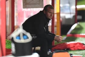 Scott Twine said Liam Manning ‘lost it’ with the MK Dons players after their first half performance at Lincoln