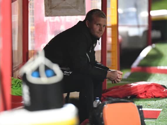 Scott Twine said Liam Manning ‘lost it’ with the MK Dons players after their first half performance at Lincoln