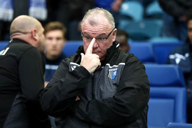 <p>Gillingham manager Steve Evans</p>