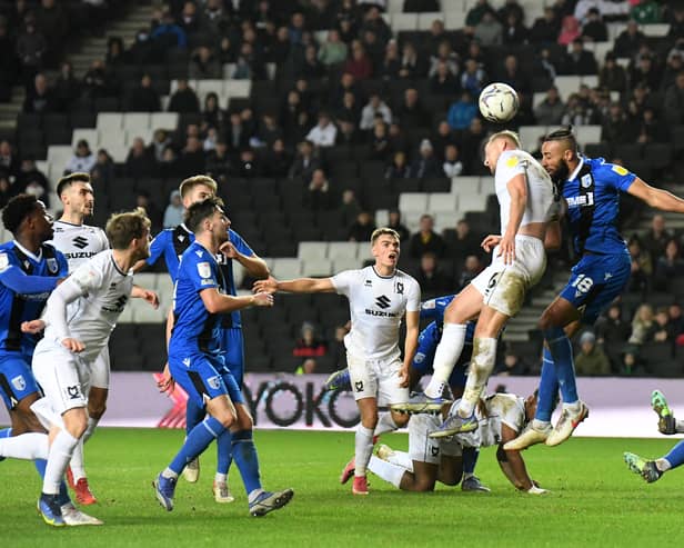 Gillingham defended strongly against Dons on New Year’s Day to keep a clean sheet and earn their first point since November 13
