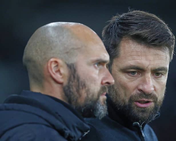 Russell Martin, with assistant Luke Williams, are plotting a double-swoop at former club MK Dons