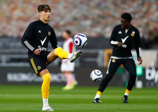 Theo Corbeanu will spend the rest of the season on loan at MK Dons from Wolves