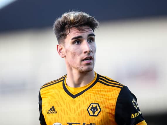 Theo Corbeanu joined on loan from Wolves