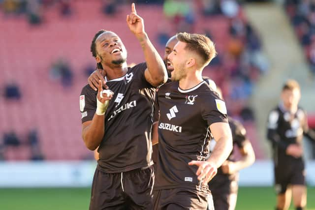 Peter Kioso’s last goal came against Crewe at the end of October