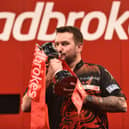 2021 Ladbrokes Masters winner Jonny Clayton                   Pic: Lawrence Lustig/PDC