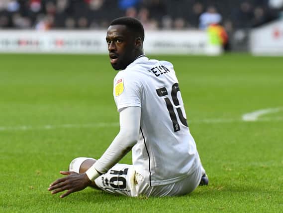 Mo Eisa feels his performances have been below his own expectations recently, but hopes his goal against Accrington will bring him back to the boil