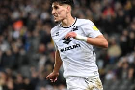 Theo Corbeanu’s debut for MK Dons was an impressive one