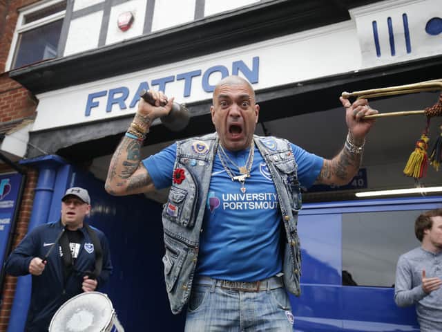 <p>The supporters at Fratton Park are known to be loud throughout Portsmouth matches but MK Dons hope they can frustrate them tomorrow</p>