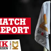 MK Dons shared the spoils with Fleetwood Town at the Highbury Stadium 